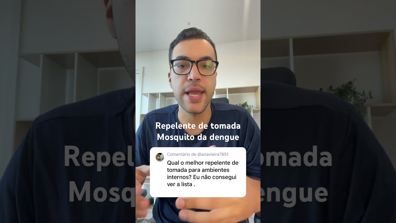 Qual o melhor repelente de tomada contra o mosquito da Dengue? #dengue #curiosidades