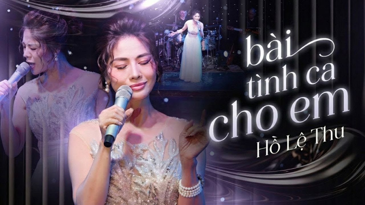 BÀI TÌNH CA CHO EM - HỒ LỆ THU thôi miên khán giả bởi giọng hát ngọt tựa mía lùi | Live Band