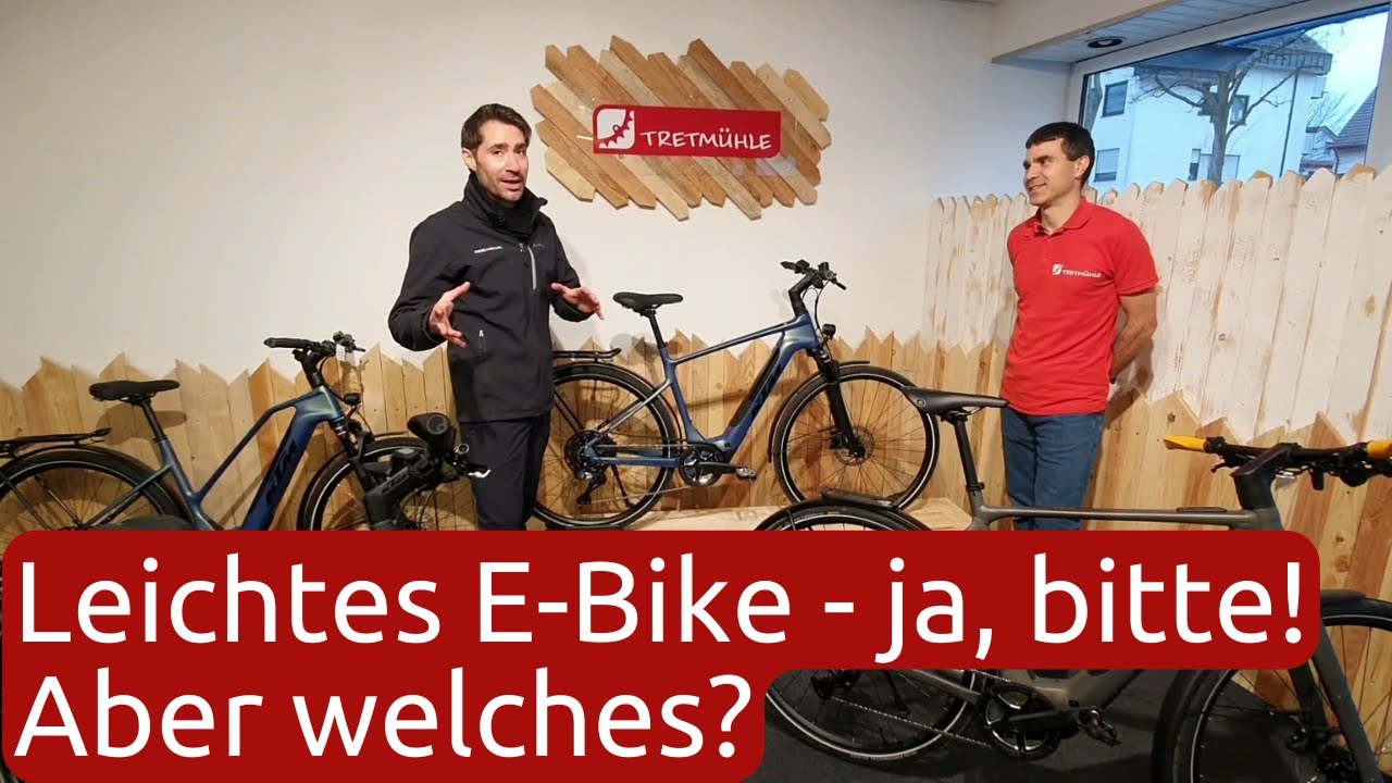 Leichtes E-Bike Kaufberatung - KTM Urbanator SX vs. KTM Sport SX Elite 2025 / Tretmühle Stuttgart