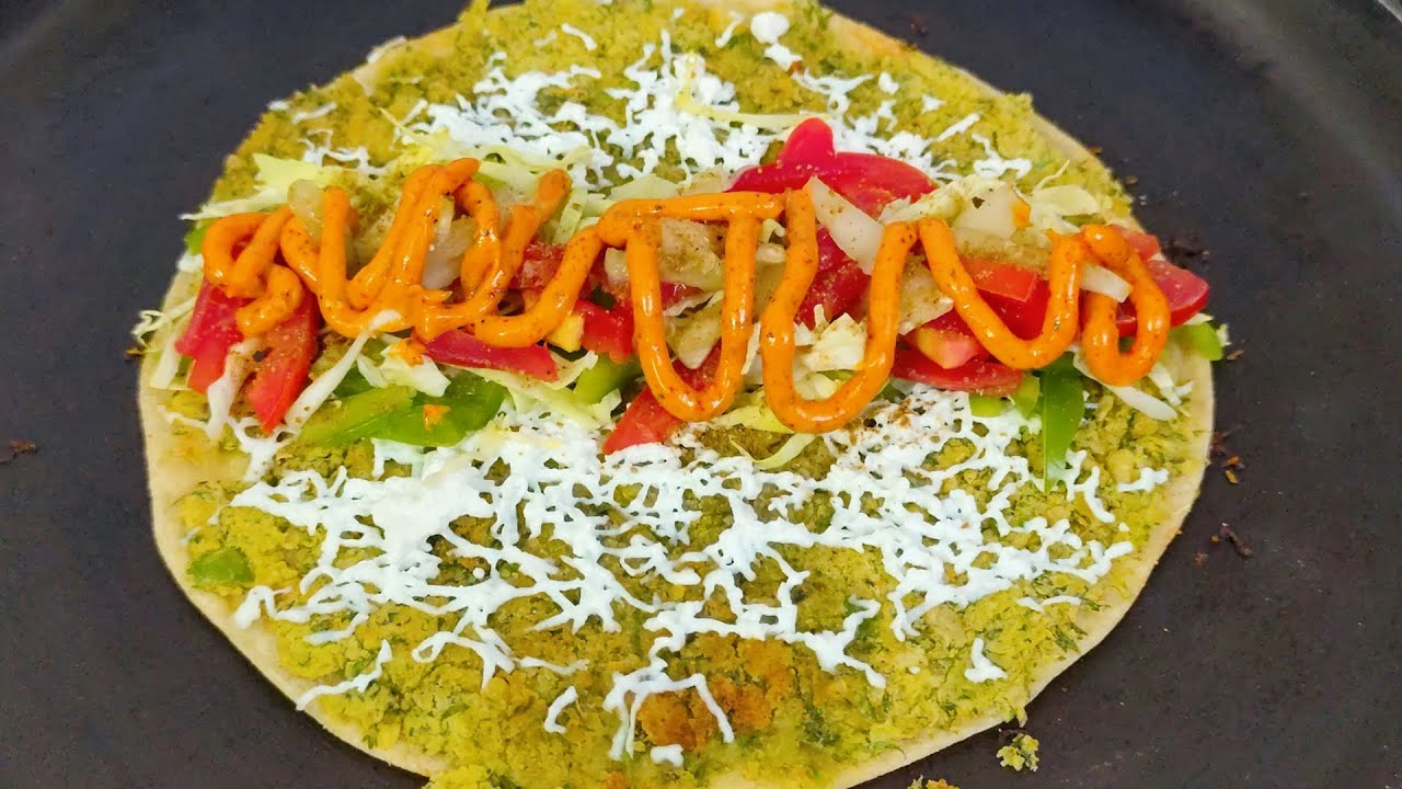 Easy Healthy Falafel Wrap Recipe &ndash; Dinner Recipe &ndash; How to make Falafel wrap