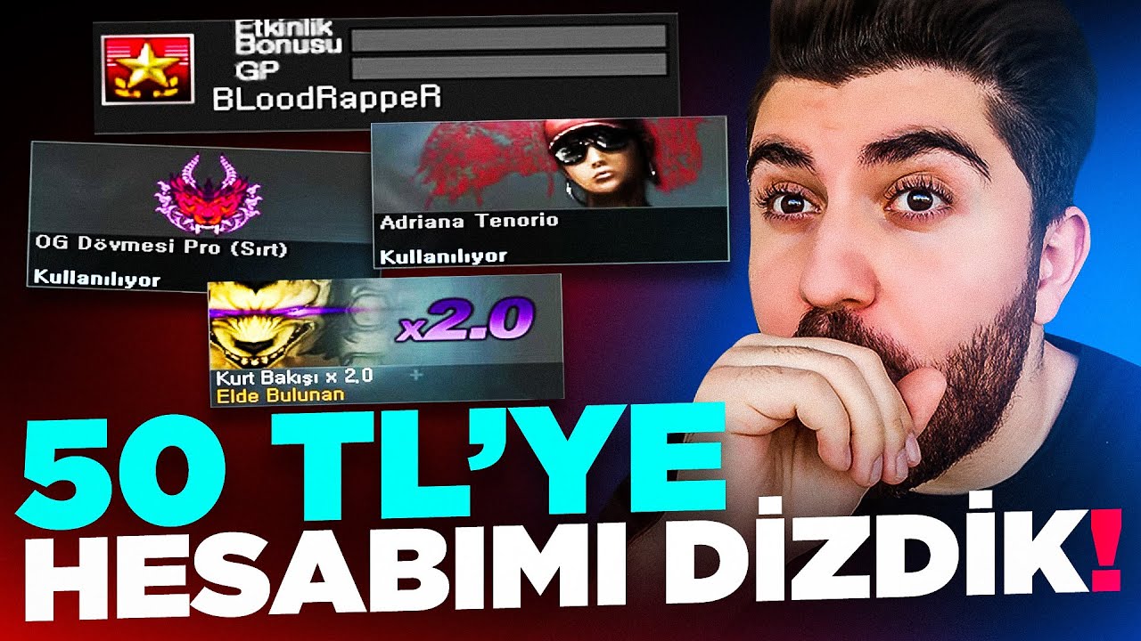 50 TL ye FULL WOLFTEAM HESABIMI DİZDİM!