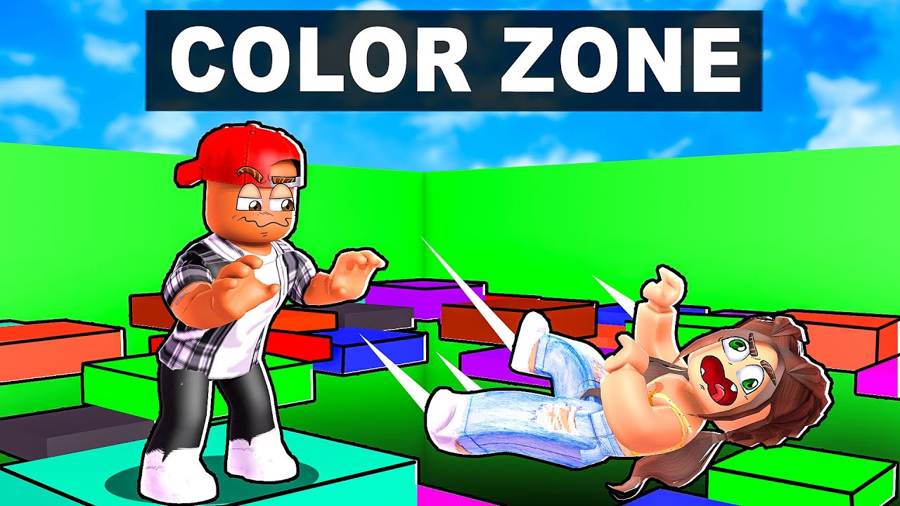 ВЫБЕРИ ПРАВИЛЬНЫЙ ЦВЕТ ИЛИ УМРИ! - ЦВЕТНАЯ ЗОНА ROBLOX