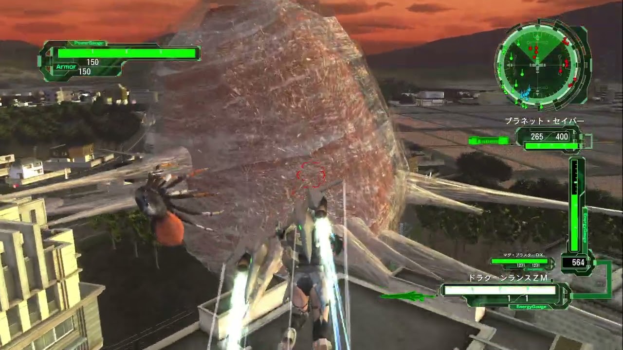 【EDF6】DLC1-2：怪物襲来　ウイングダイバーいきなりDLC初期体力INF縛り