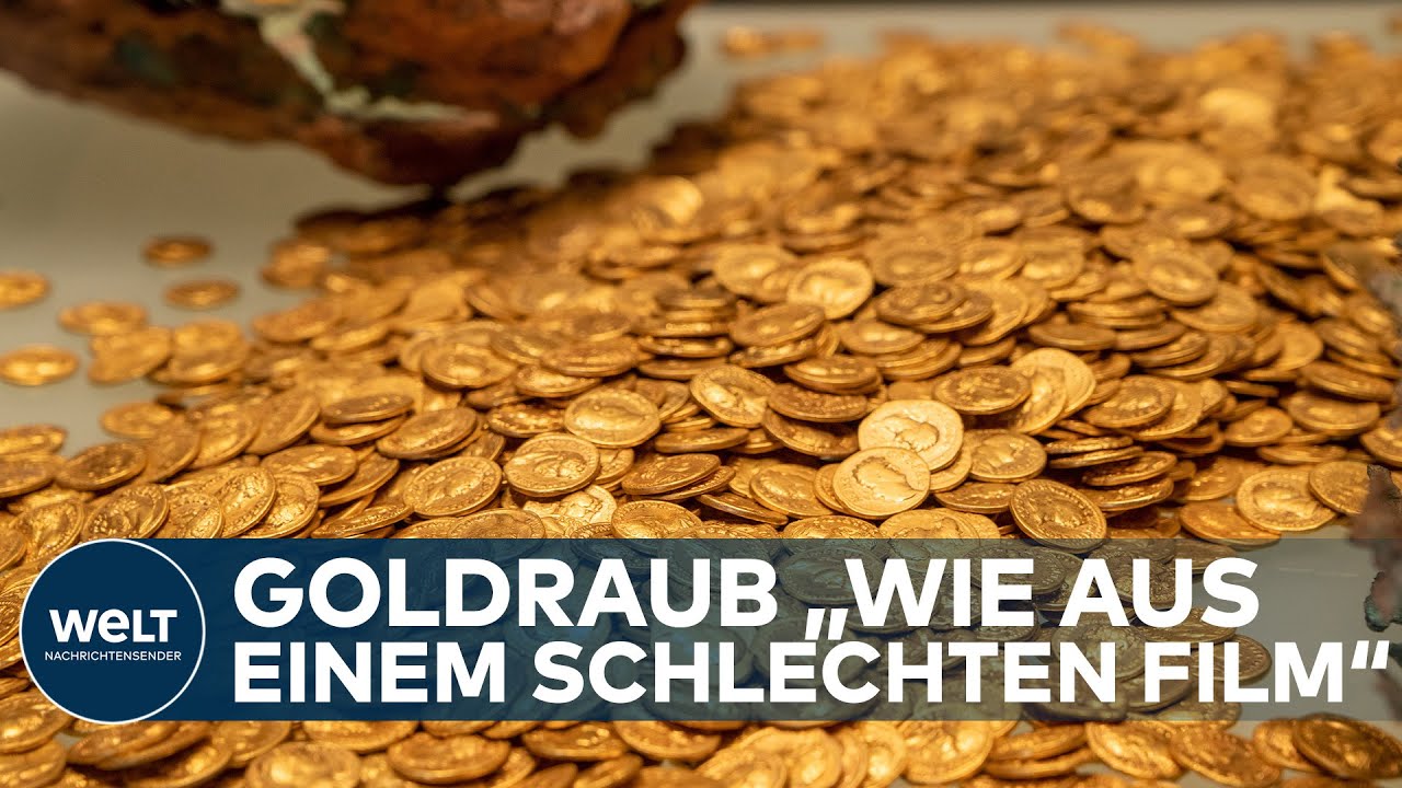 SPEKTAKULÄRER GOLDRAUB: Genau geplantes Verbrechen – Räuber stehlen Goldmünzen aus Kelten-Museum