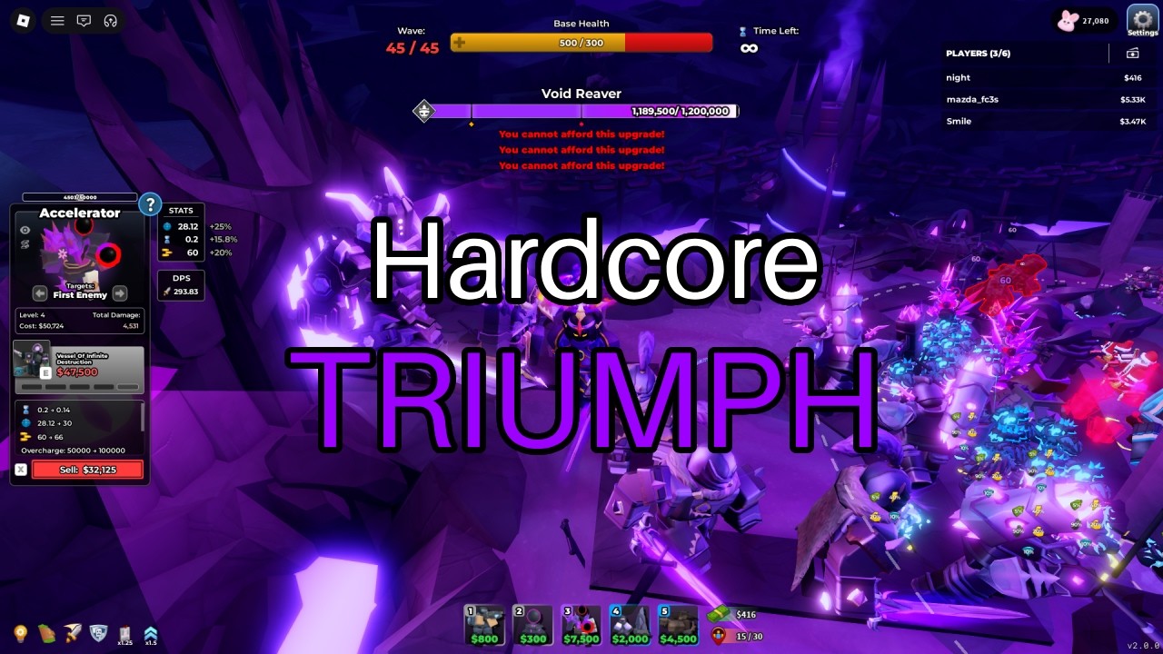TDS Hardcore Rework TRIUMPH