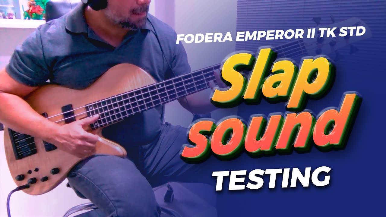 Fodera Tom Kennedy Emperor II STD - Slap Sound Test