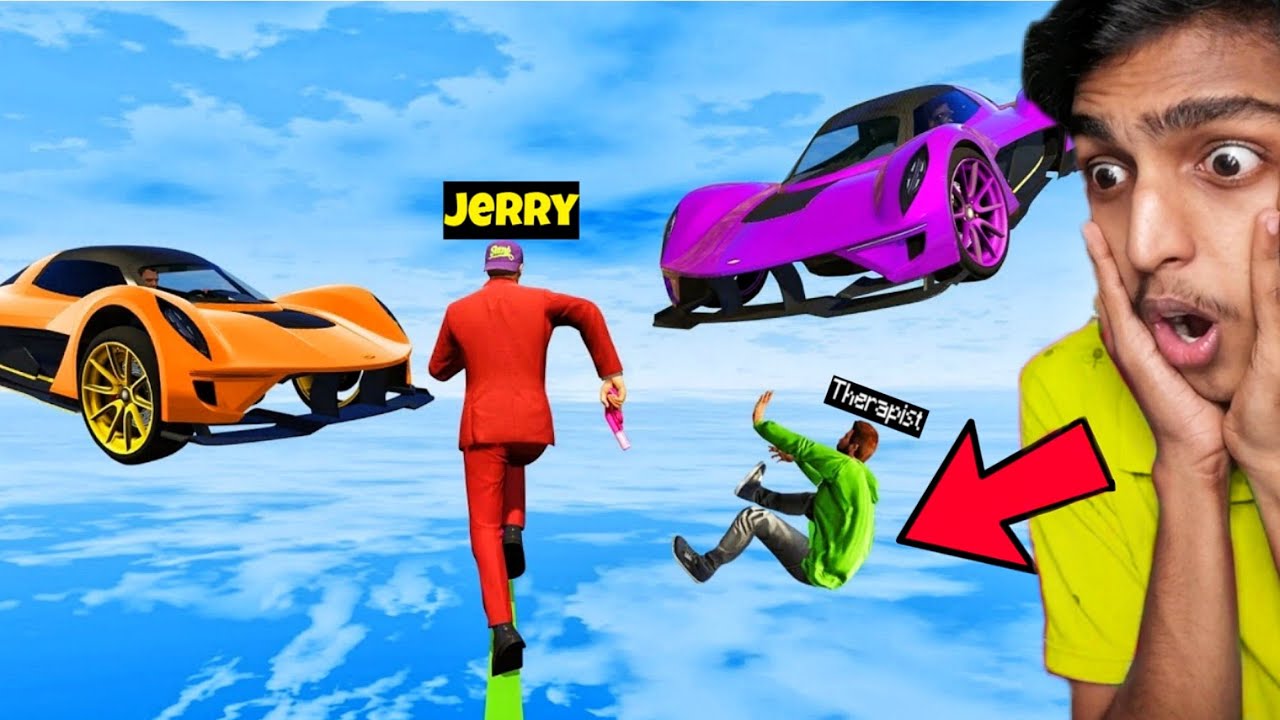 GTA 5 : TRY NOT TO GET HIT BY THE SUPERCARS CHALLENGE !! MALAYALAM