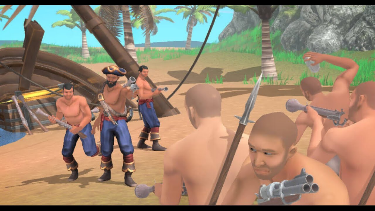 Tribals.io Pirate Event With HeadShot is easy?