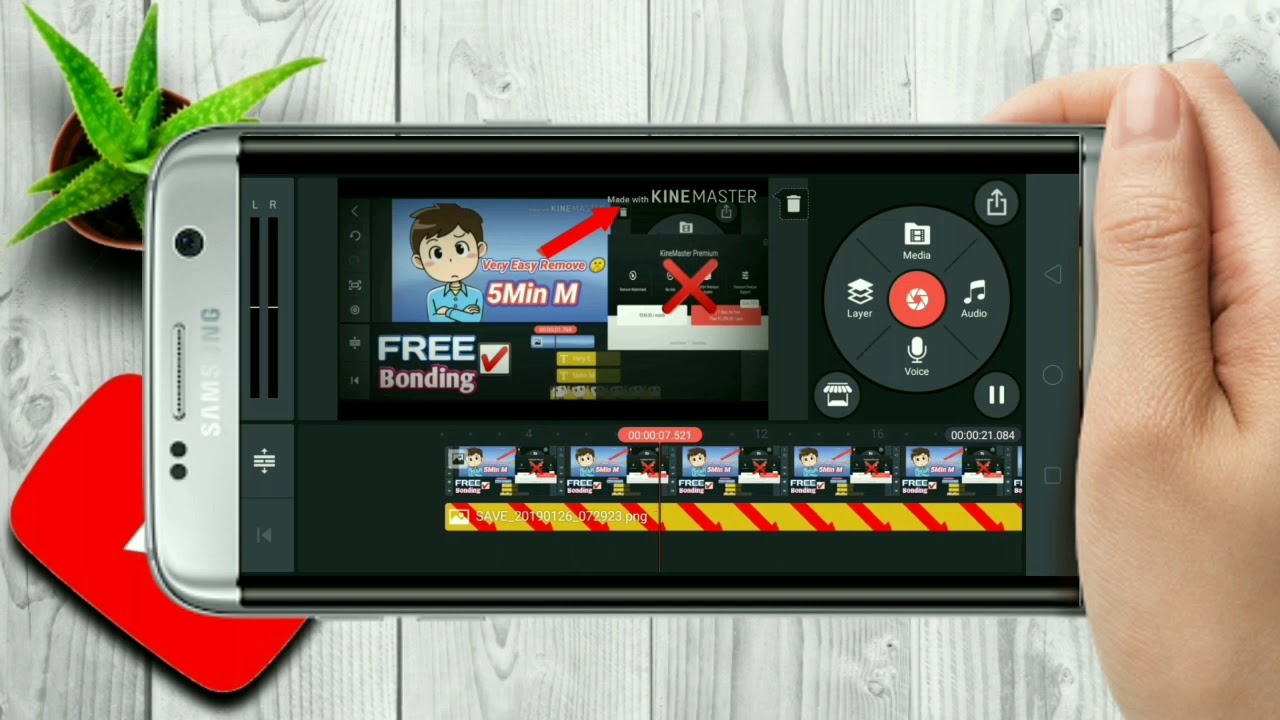 Kinemaster Free unlock version download no purchase free😱