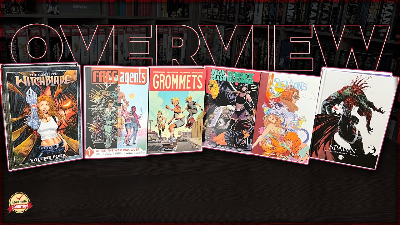 New Image Books | The Complete Witchblade Vol. 4 HC | Grommets  | Spawn Origins Hardcover Book 16 HC