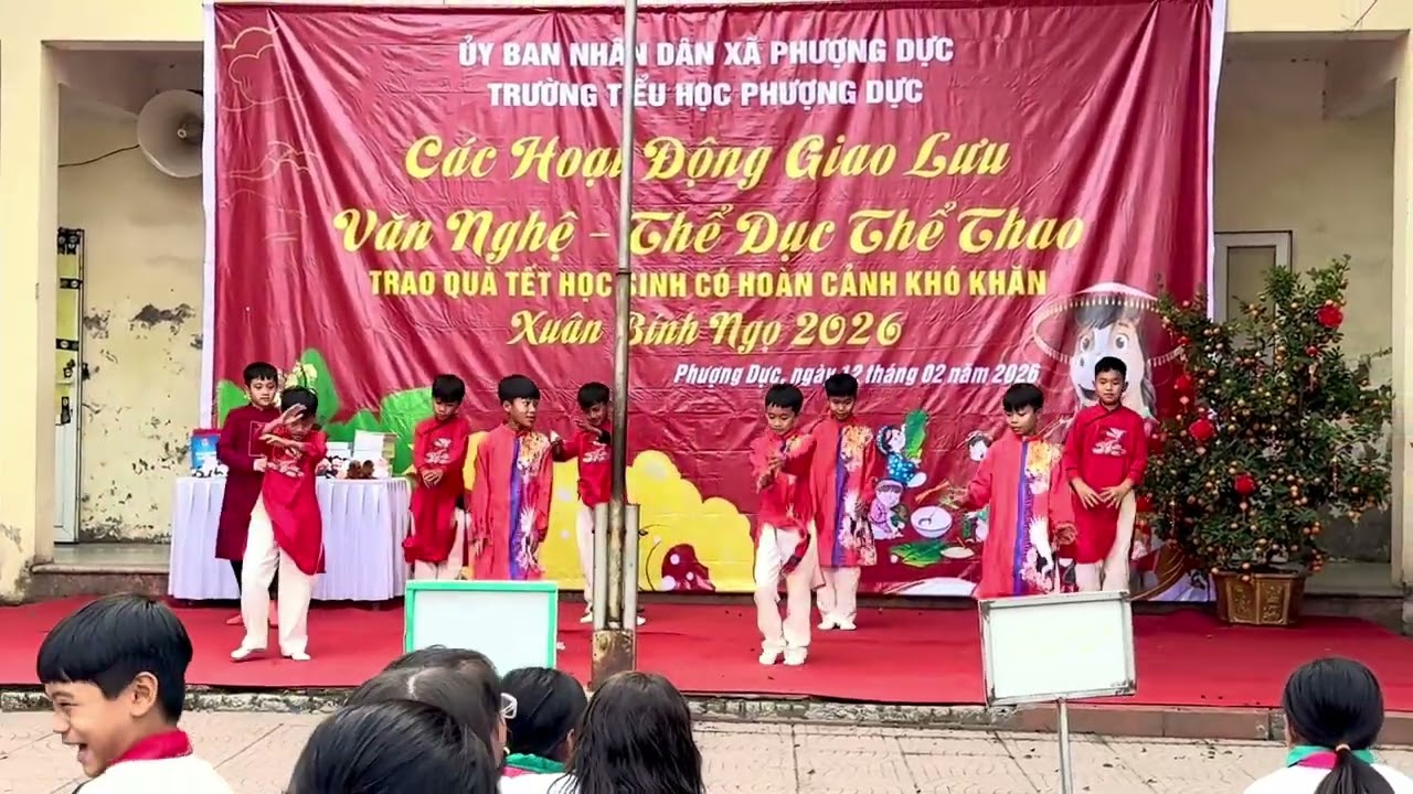 Tết bình an MIx  ngày Xuân long phụng sum vầy -  lớp 5E thôn Xuân la Phượng dực- giao lưu cuối năm 