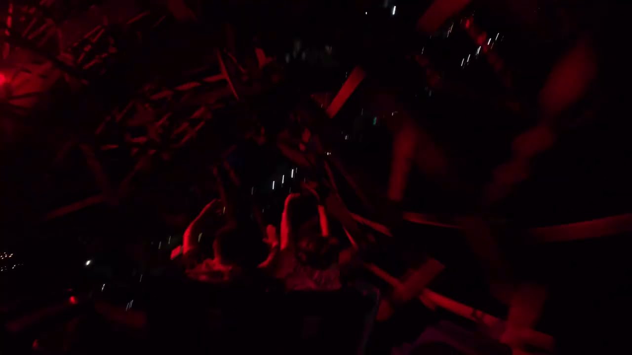 Iron Gwazi / Busch Gardens Howl-O-Scream (POV w/ HL) : 9-7-2025