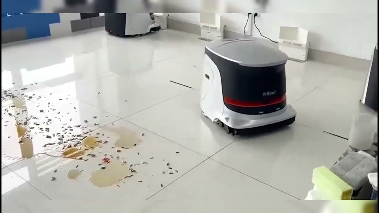 S55 automatic cleaning robot, 37L extra-large water tank