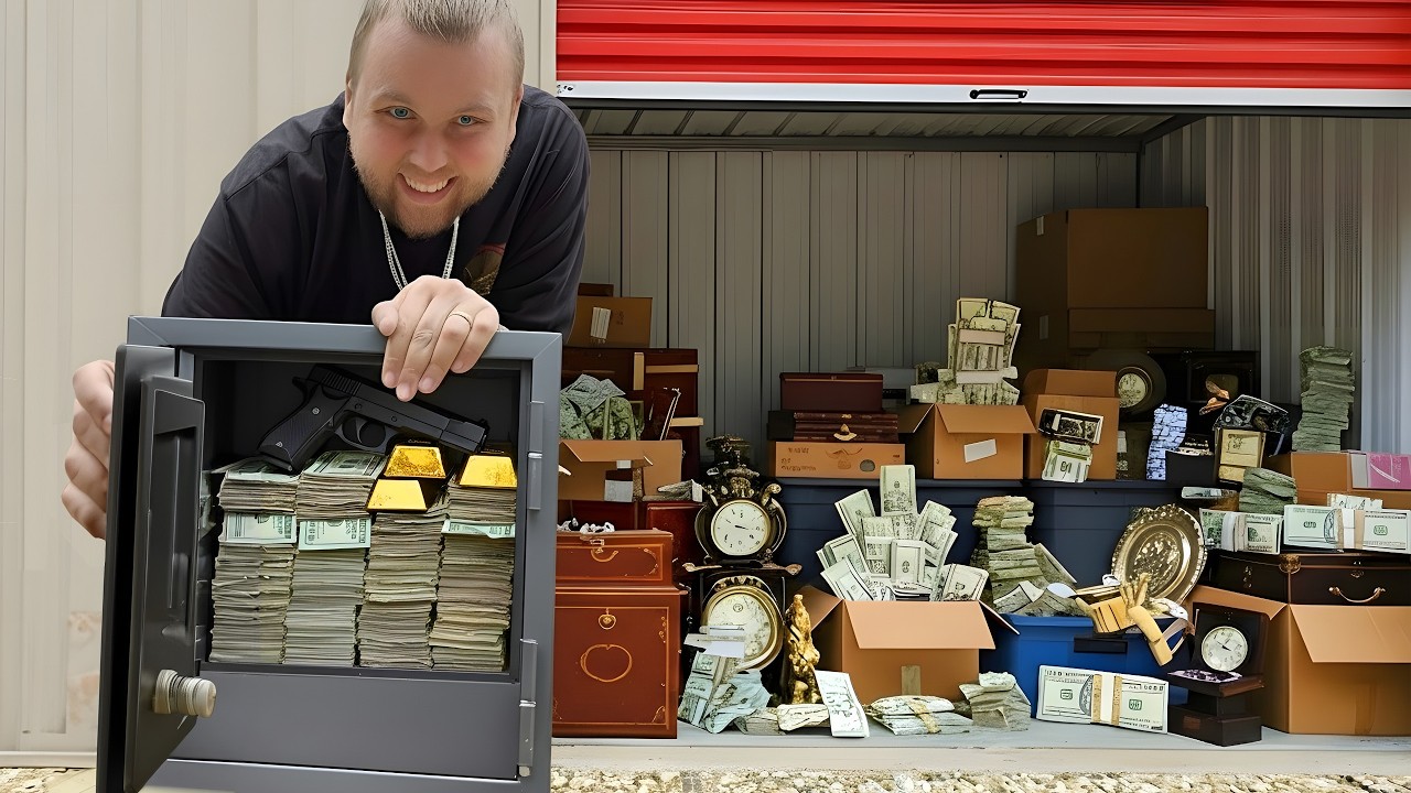 He Hid THIS Safe in His Storage Unit! Shocking Finds Inside!