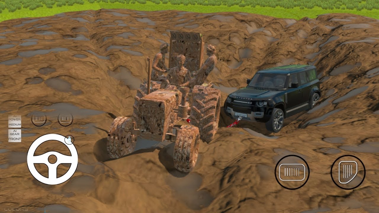 kar ko sabral tractor nikal payega ya nahin video dekhen 🚜🚗 #viral #games 