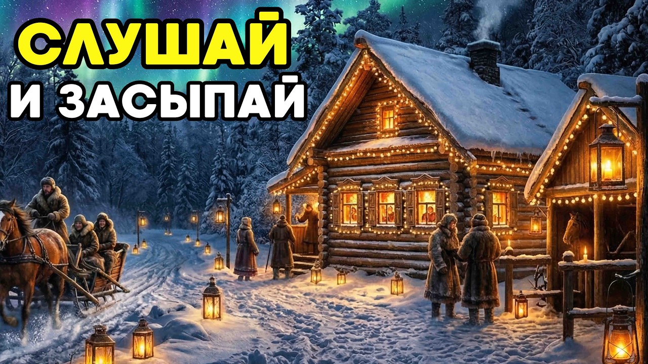 КАК ВЫЖИВАЛИ ПУТНИКИ В ЗИМНЕЙ ДОРОГЕ | История выживания в старой Руси - История для сна