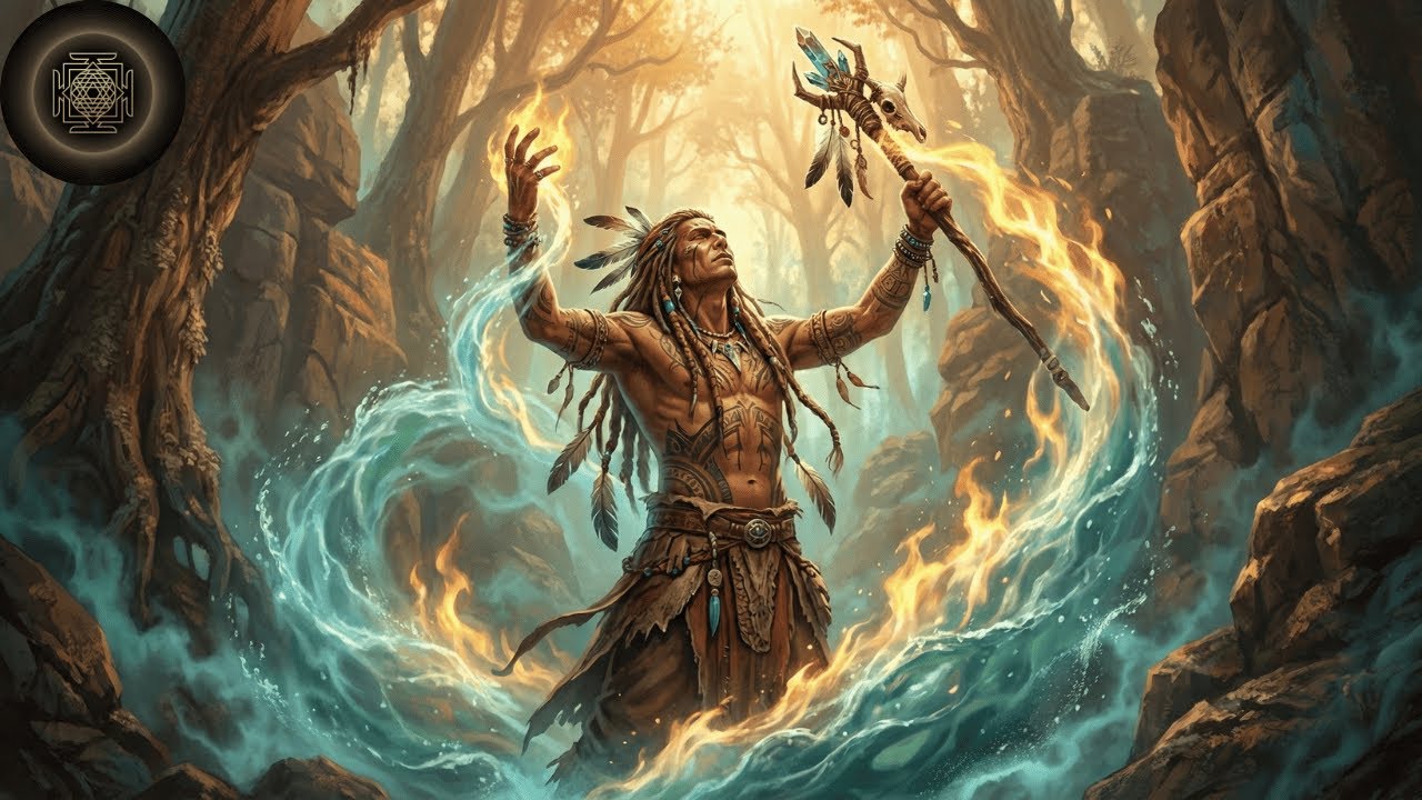 Awaken the Spirit 🌀 | 15 Minutes Tribal Drumming 🪘 Journey for Healing & Focus