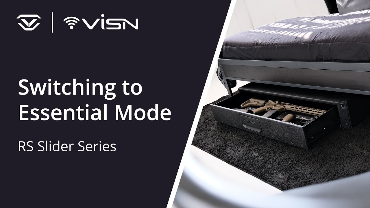 How to switch your safe to Essential Mode - RS Slider