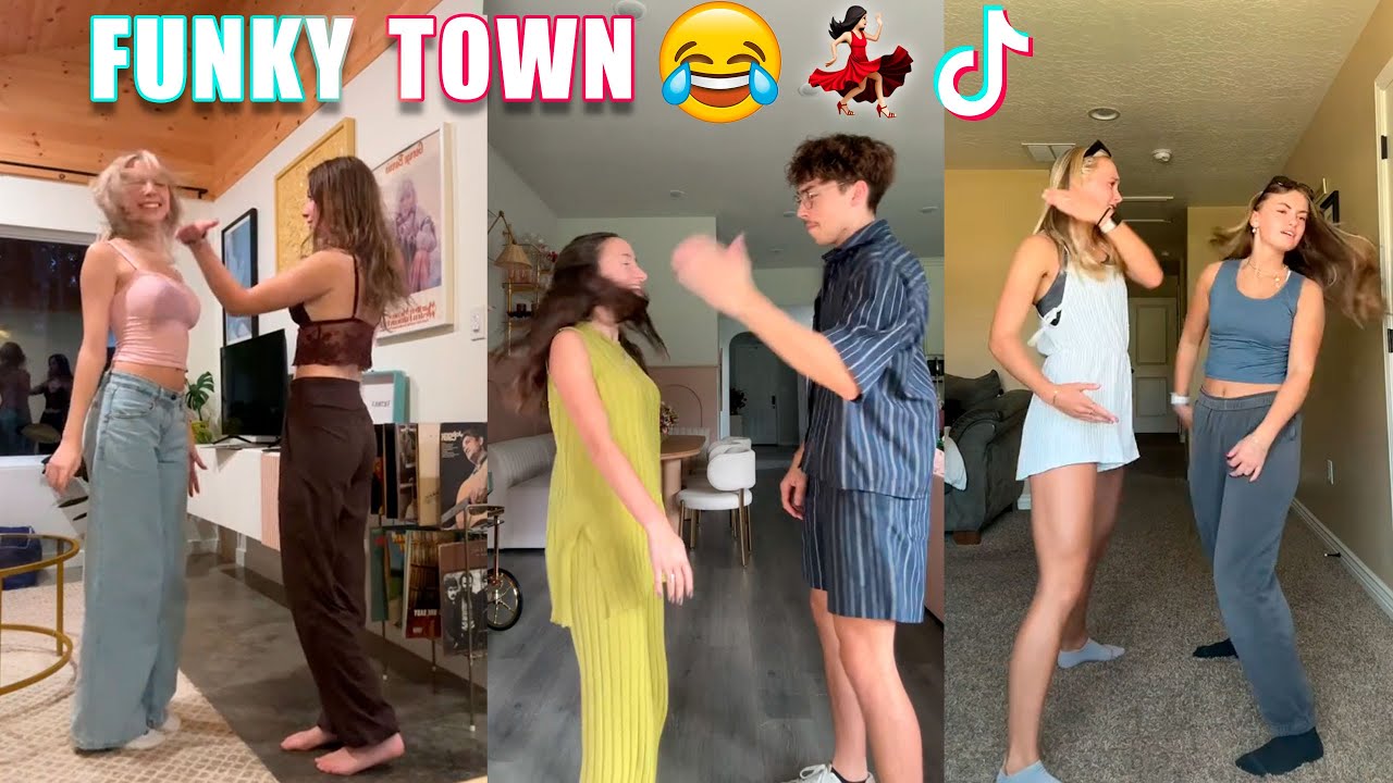 Funky Town Challenge TikTok Compilation - Funny Dances 2024