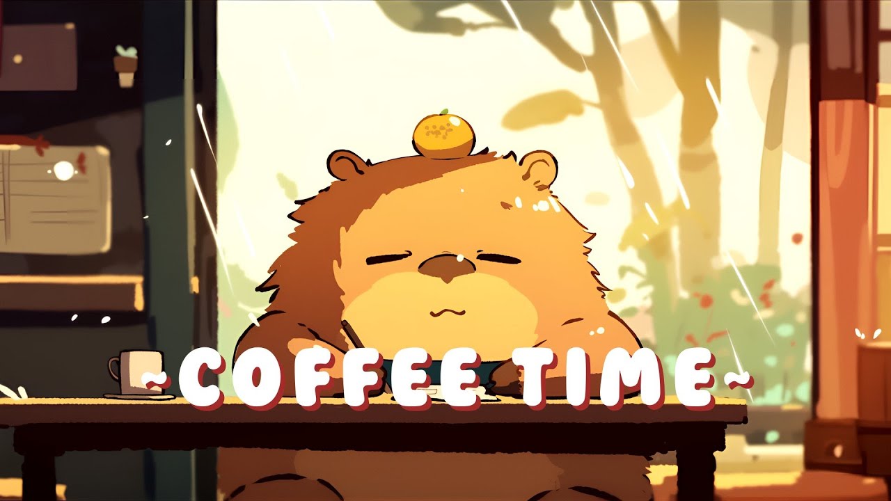 Capybara Chill Radio - Cozy Beats for Relaxation ~ Tranquil Mood ~ 🎵 💫