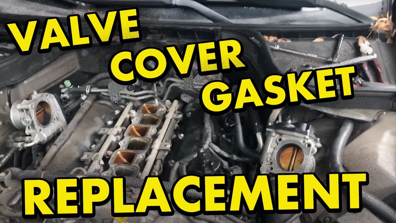 Infiniti G37 Valve Cover Gaskets Replacement (LONG DETAILED VIDEO)