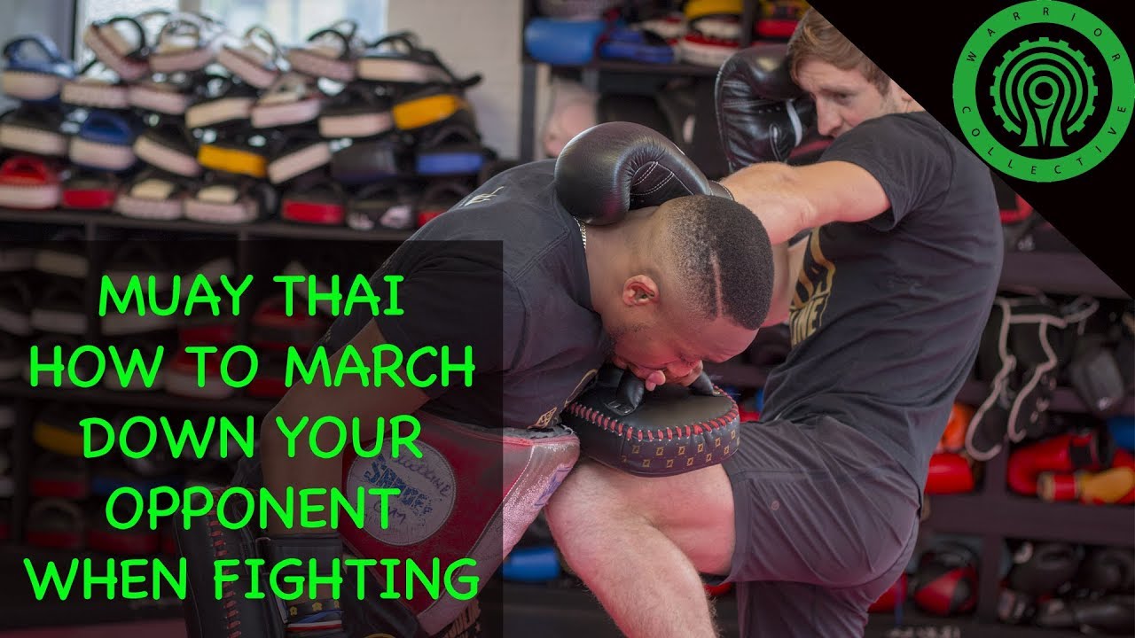 Muay Thai - How to March down Opponents in Fights with Greg Wootton