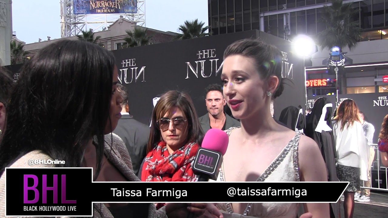 Taissa Farmiga talks about her experience filming The Nun