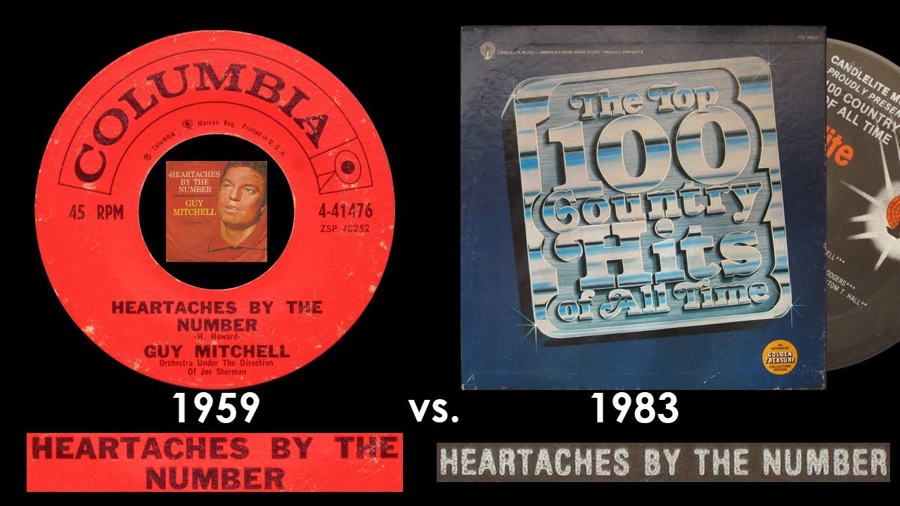 Heartaches by the Number (1959/1983) Fallout side-by-side comparison