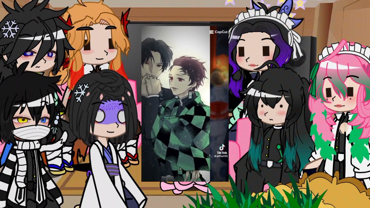 Hashira React tanjiro (mutan) //part 2/2// kny...vv