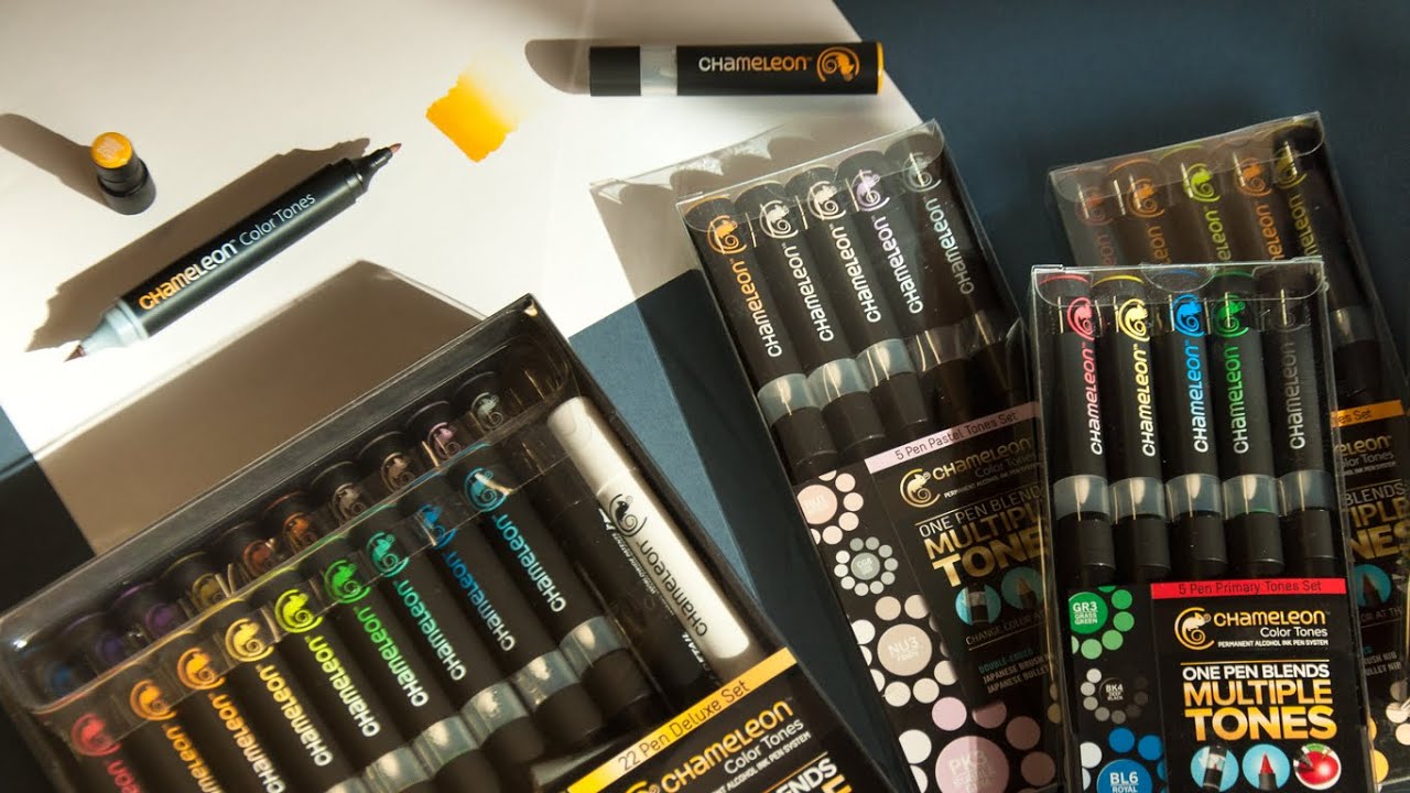 Markery Chameleon Pens