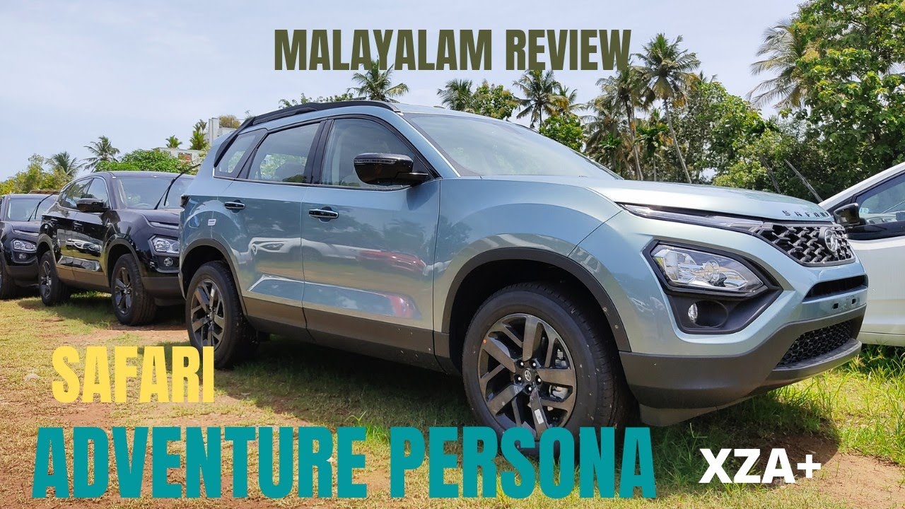 TATA SAFARI ADVENTURE PERSONA Malayalam Review | XZA+ | Mainak Manoj #tata #safari #4X4 #tatasafari