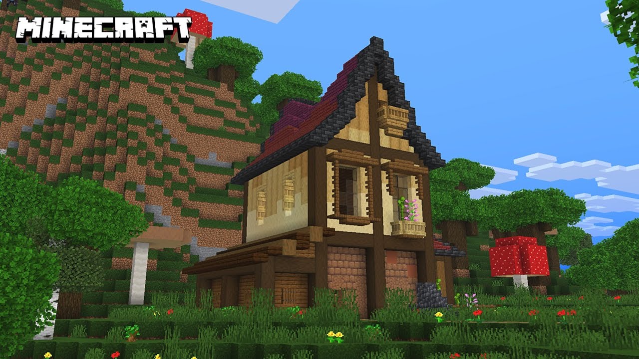 Building a Medieval Tavern in Minecraft Survival