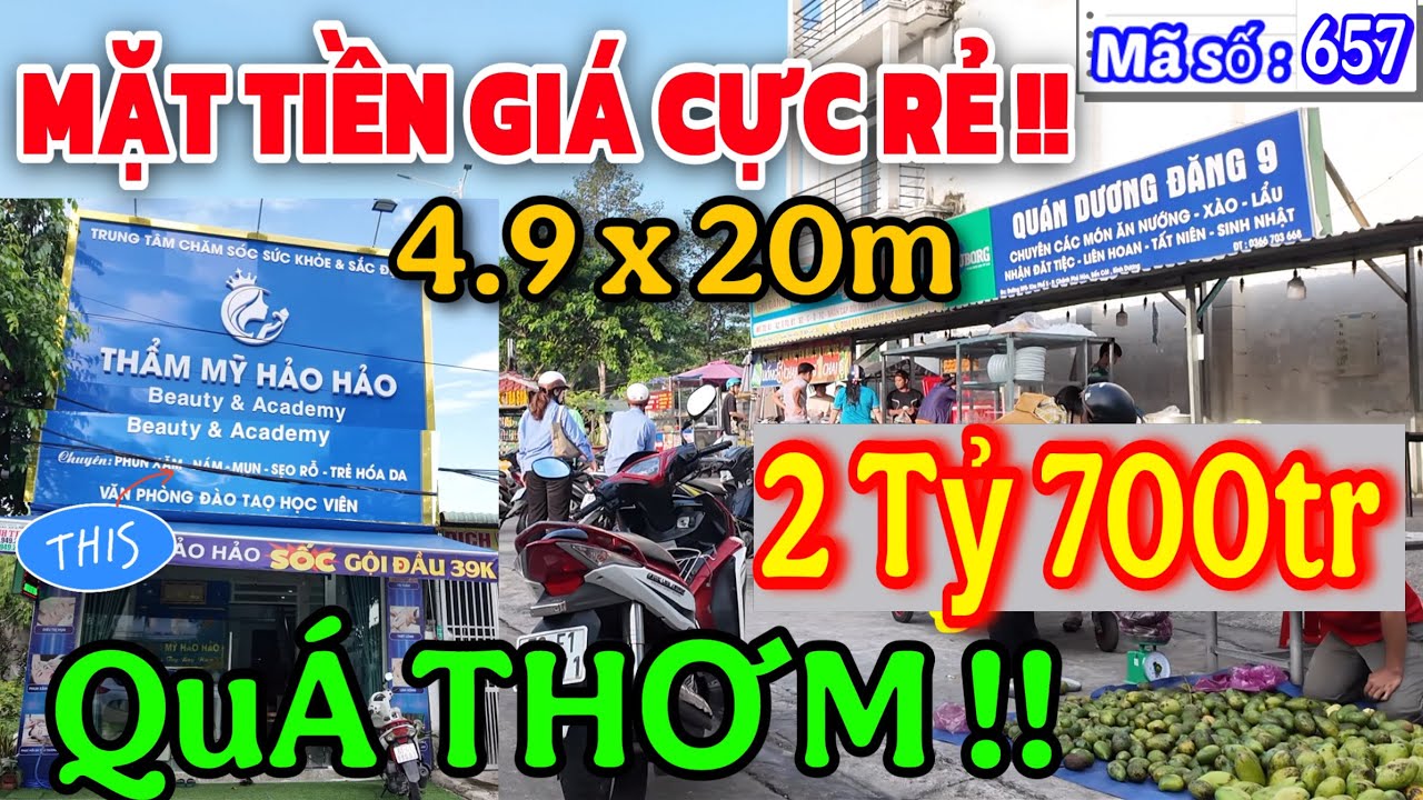🔥 Mặt Tiền Kinh Doanh Thơm Như Mít. Chỉ có 1 căn duy nhất ở Thời điểm hiện tại Giáp Kcn, Chợ, Trường