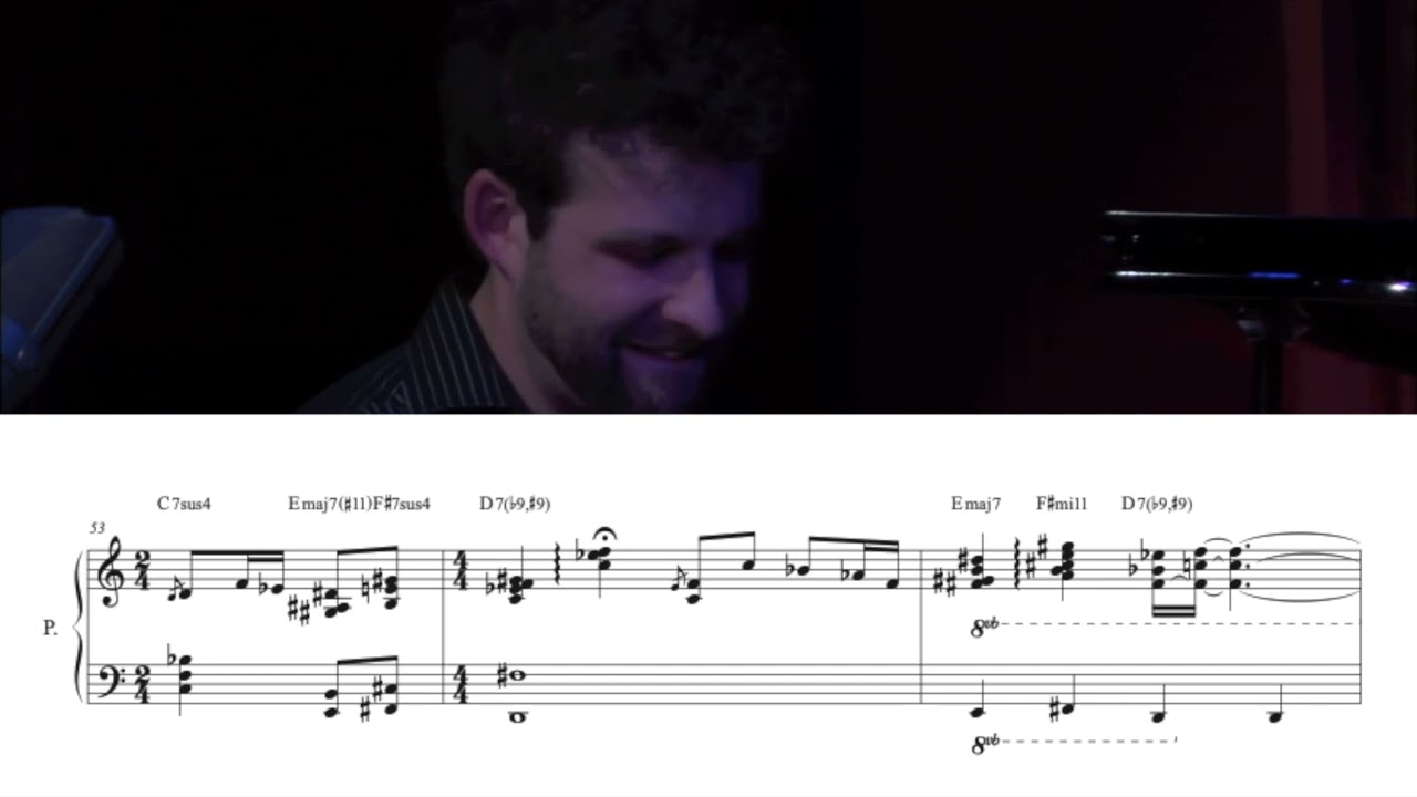 Taylor Eigsti's piano intro on 