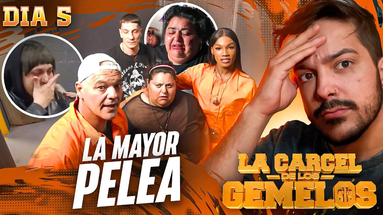 Día 5 - FRANK CUESTA EXPLOTA en LA PEOR PELEA de LA CÁRCEL DE LOS GEMELOS
