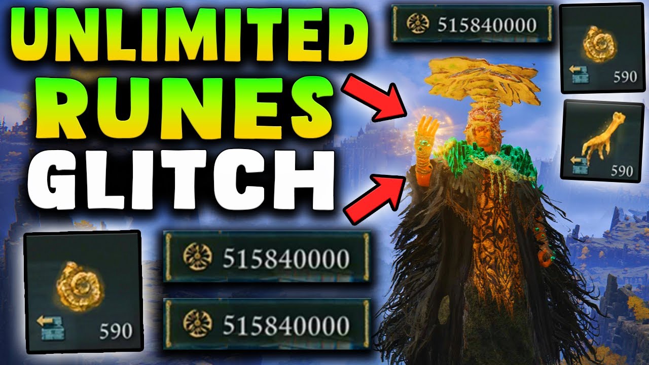 BEST UNLIMITED RUNES GLITCH! ELDEN RING RUNES GLITCH AFTER PATCH!