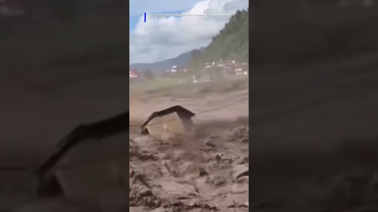 Flash flooding in Nepal