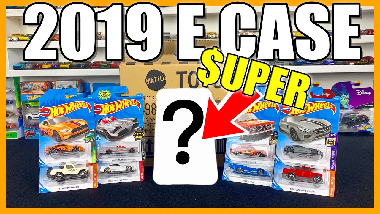 2019 Hot Wheels E Case ***Super Treasure Hunt Find***