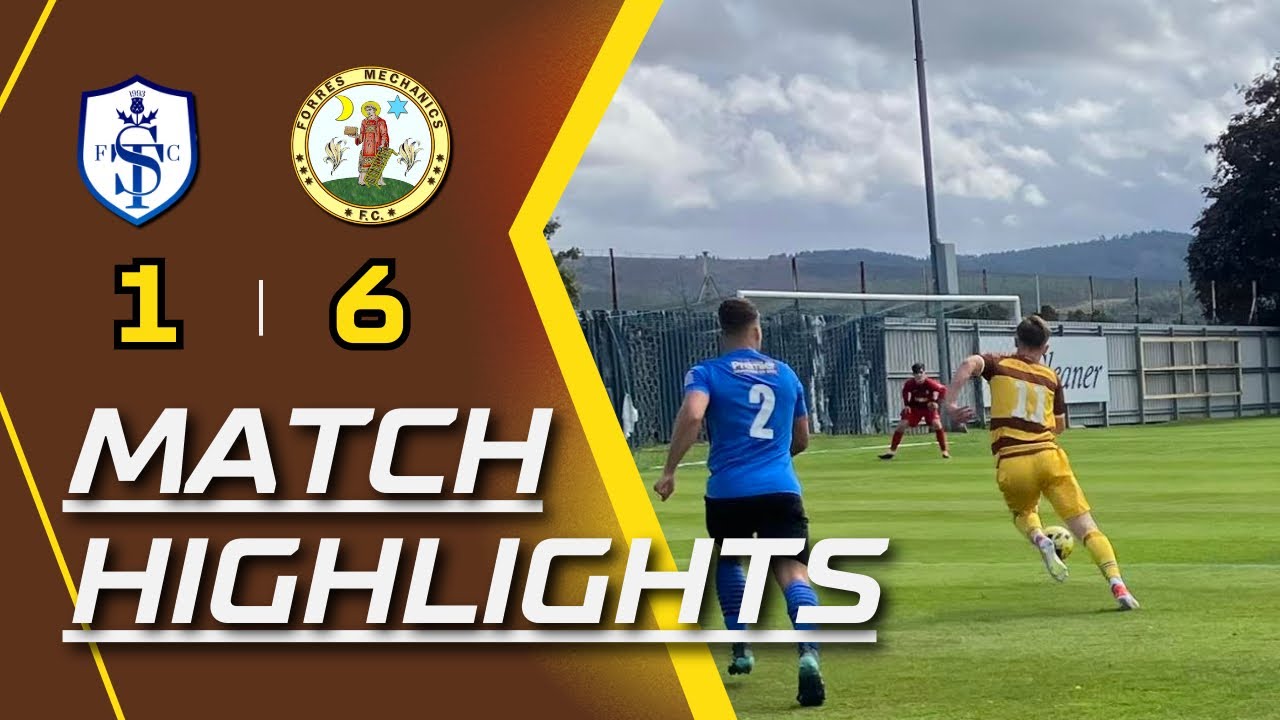 Strathspey Thistle 1 - 6 Forres Mechanics (10/08/24) - Breedon Highland League
