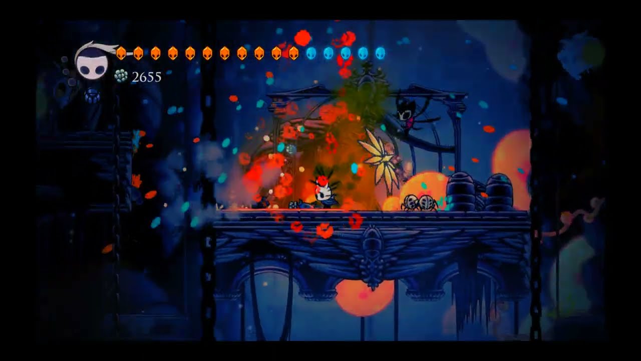 Hollow Knight Infinite Charm Notches Bench Warp Walkthrough part 34, 1080p 60 fps (NO COMMENTARY)