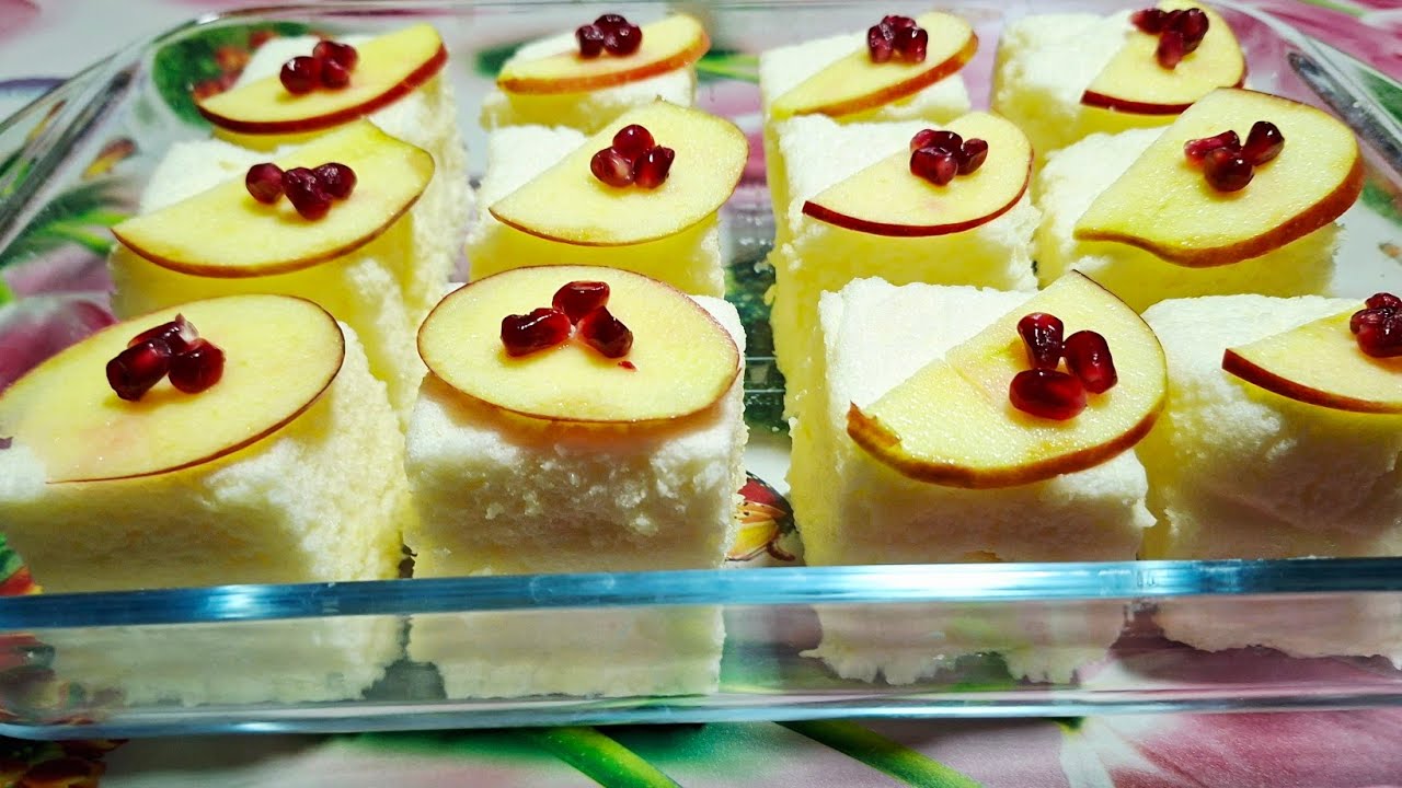 🌞Doar 3 Ingrediente 💚Desert Sănătos, Pufos din Spuma de Mar/Rețeta fără Coacere  🍎