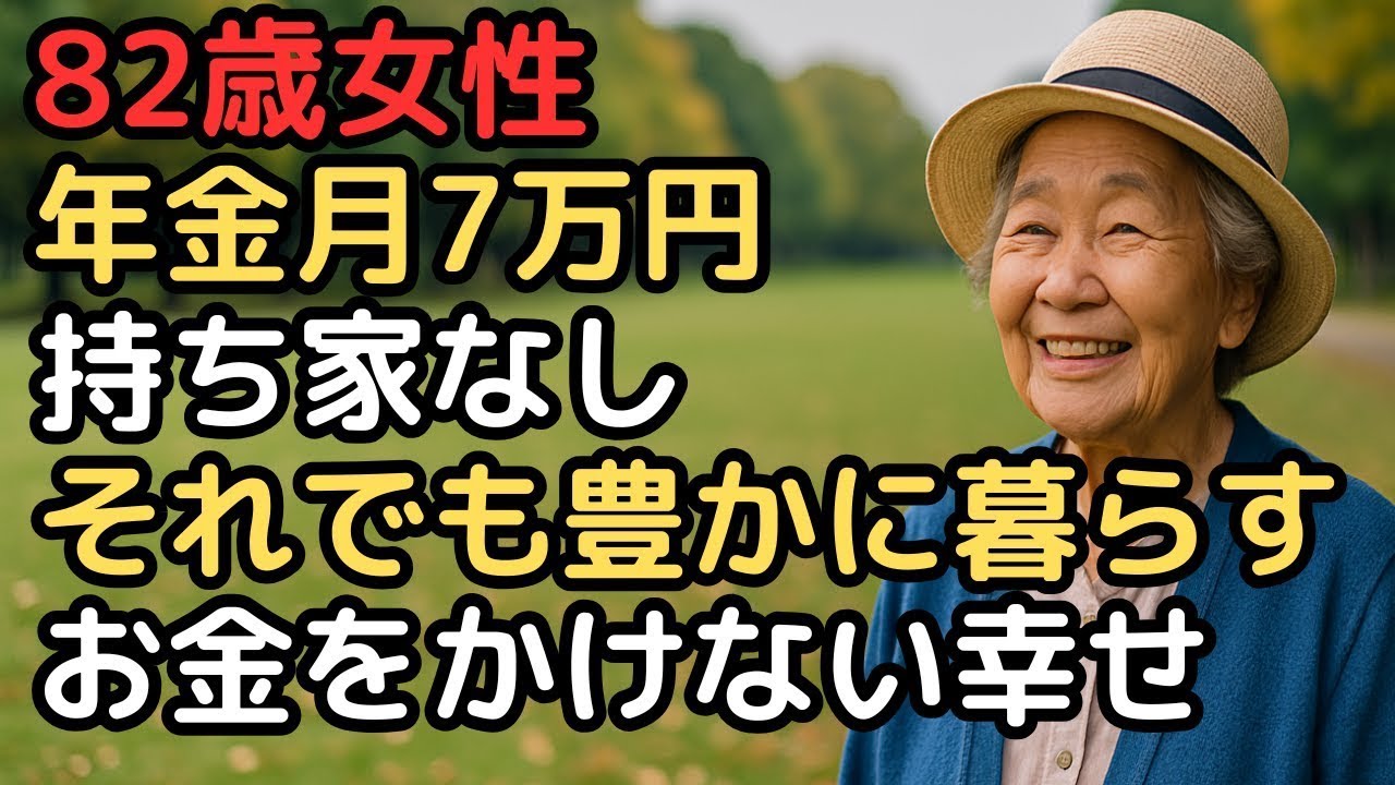 持ち家なし、年金7万円…それでも豊かに暮らす82歳女性の「お金をかけない幸せ時間」
