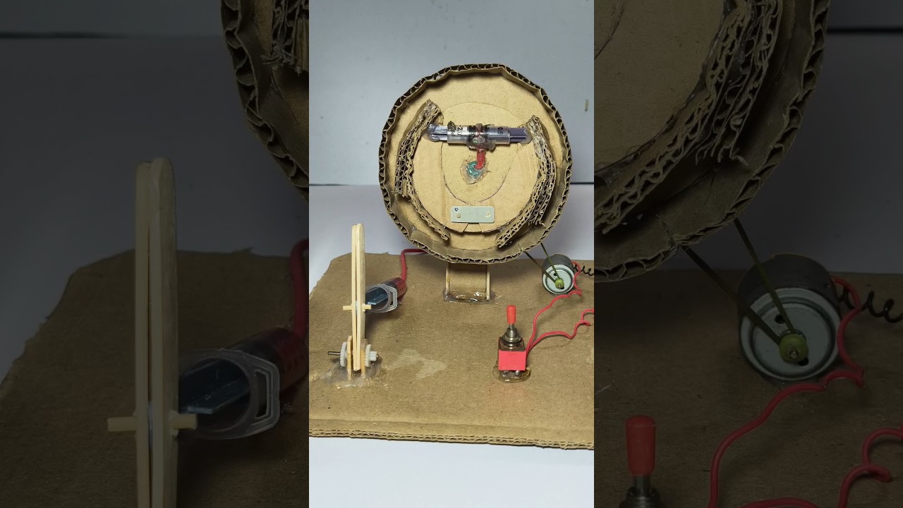 Hand Drum Brake system #schoolproject #science #tech