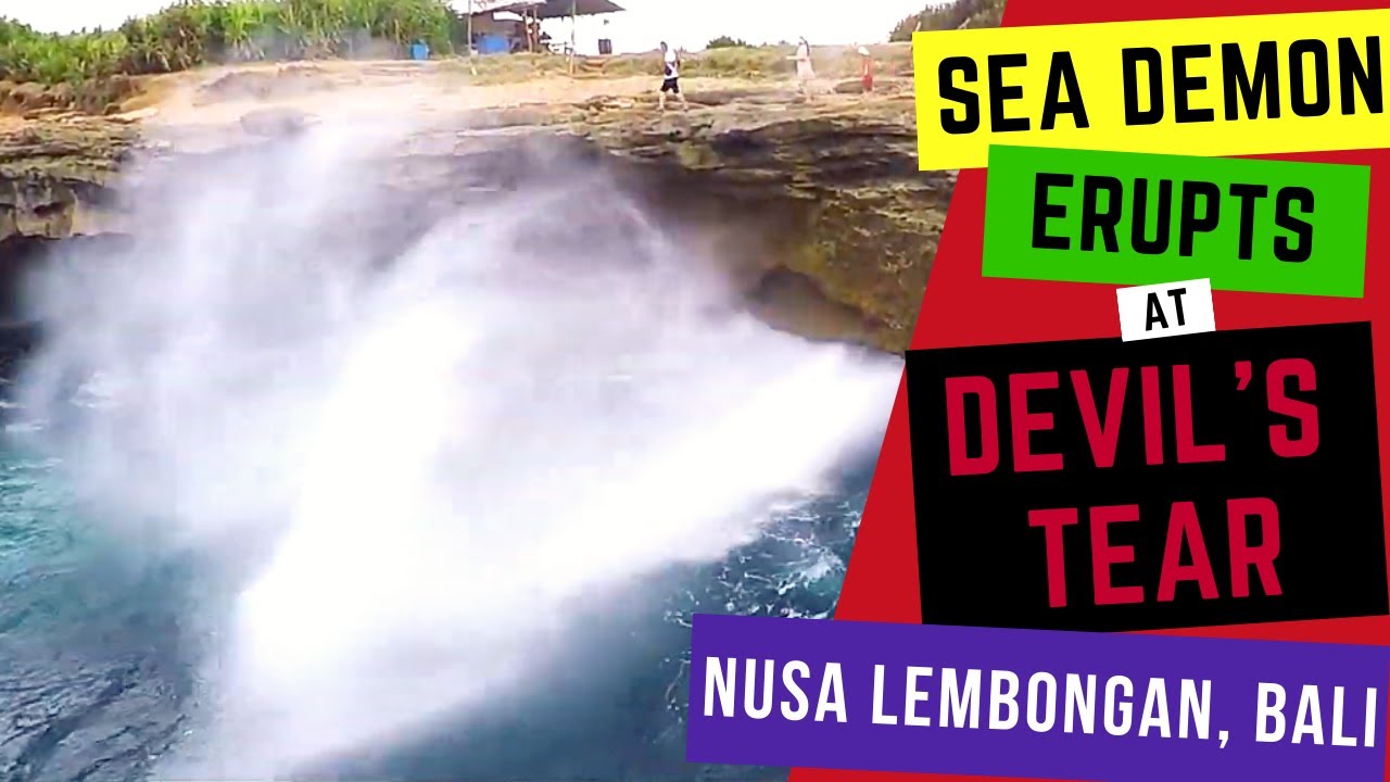 The Sea DEMON Erupts At Devils Tear - Nusa Lembongan, Bali || VLOG #030