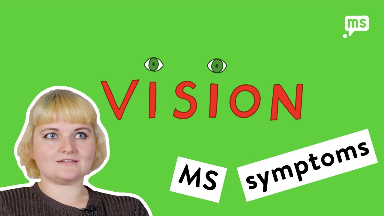 Kirsty shares her optic neuritis multiple sclerosis symptom