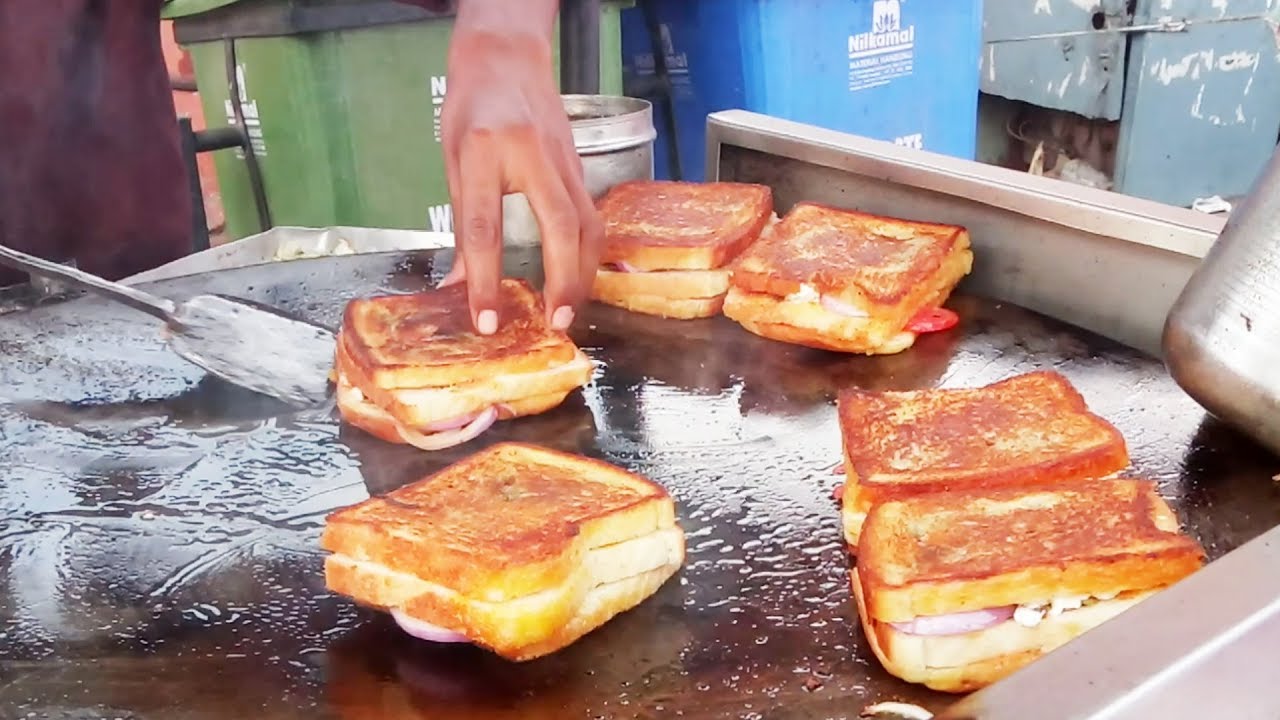Roasted Sandwich | Sandwich | Grilled Sandwich | Bapu Bazar -Jaipur | Indian Street Food |Pink City