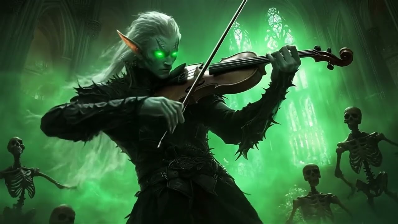 Melodic Doom Metal x Violin – When Darkness Screams and Lightning Dances ⚔️⚡🎻🌘