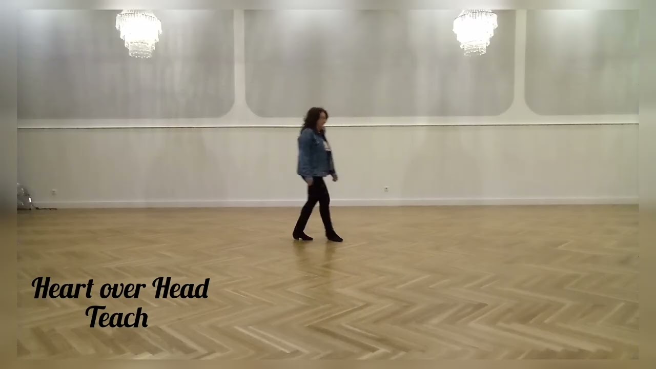 Heart over Head - Line Dance Teach 
