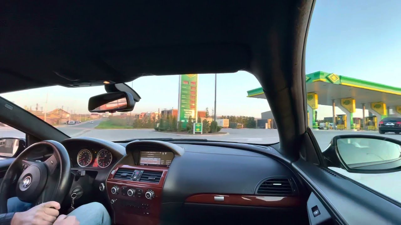 BMW M6 V10 POV DRIVE