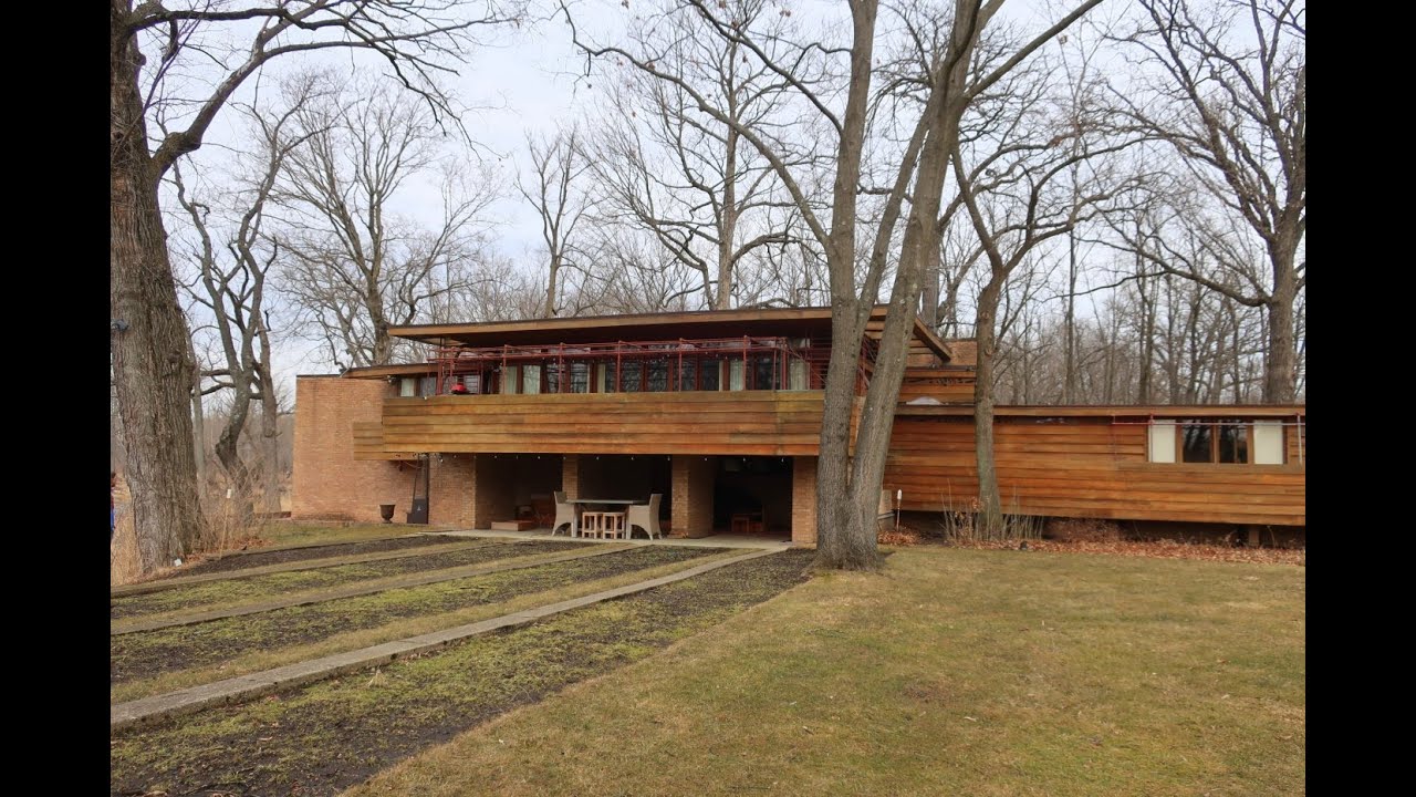 Frank Lloyd Wright _  Le Case Usoniane Parte 6_HOUSE LlOYD LEWIS